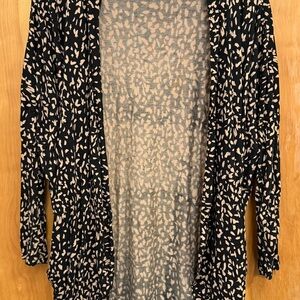 Ava Sky size S Cardigan Vivi - Black Havana